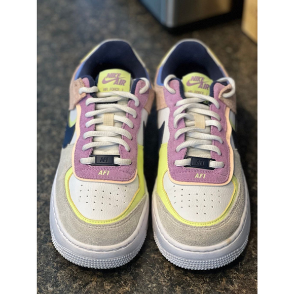 NIKE WMNS AF1 SHADOW ‘CRIMSON TINT VOLT - Picture 7 of 12